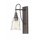 Revival Wall Light - Oil Rubbed Bronze / Clear