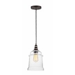 Revival Mini Pendant - Oil Rubbed Bronze / Clear