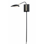 Scan Pin-up Wall Light - Black / White