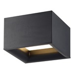 Bloc Ceiling Light Fixture - Black