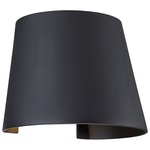 Cone Outdoor Wall Light - Black