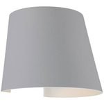 Cone Outdoor Wall Light - Satin