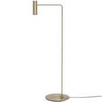 Heron Floor Lamp - Satin Brass / Satin Brass