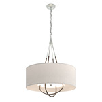 Loop Pendant - Vintage Platinum / Flax