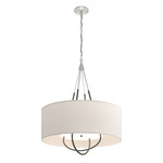 Loop Pendant - Vintage Platinum / Flax