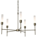 Vela Chandelier - Soft Gold / Frosted