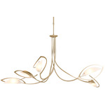 Aerial Chandelier - Soft Gold / Frosted