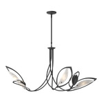 Aerial Chandelier - Black / Frosted