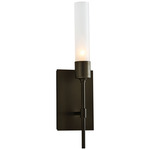 Vela Wall Sconce - Bronze / Frosted