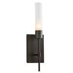 Vela Wall Sconce - Dark Smoke / Frosted