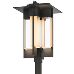 Axis Outdoor Post Light - Coastal Black / Clear