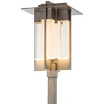 Axis Outdoor Post Light - Coastal Burnished Steel / Clear