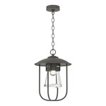 Erlenmeyer Outdoor Pendant - Coastal Natural Iron / Clear