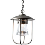 Erlenmeyer Outdoor Pendant - Coastal Dark Smoke / Clear