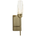 Luma Wall Sconce - Soft Gold / Crystal