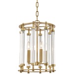 Haddon Chandelier - Aged Brass