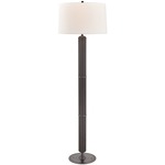 Tompkins Floor Lamp - Old Bronze / White