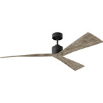 Adler Ceiling Fan - Aged Pewter / Light Grey Weathered Oak