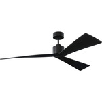 Adler Ceiling Fan - Matte Black / Matte Black