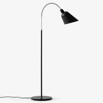 Bellevue Floor Lamp - Black / Steel / Black