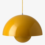 Flowerpot VP2 Pendant - Mustard / Mustard