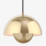 Flowerpot VP1 Pendant - Polished Brass / Polished Brass