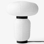 Formakami Table Lamp - Black / Ivory