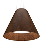 Conical Large Pendant - Imbuia