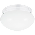 Webster Ceiling Light Fixture - White / Smooth White