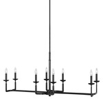 Ansley Linear Chandelier - Aged Iron