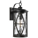 Millbrooke Outdoor Wall Sconce - Antique Bronze / Water Glass