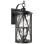 Millbrooke Outdoor Wall Sconce - Antique Bronze / Water Glass