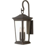 Bromley Outdoor Hanging Wall Light - Oil Rubbed Bronze / Clear