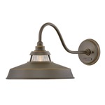 Troyer Outdoor Wall Light - Oil Rubbed Bronze / Clear