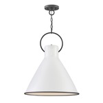 Winnie Pendant - Polished White