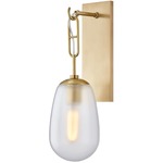 Bruckner Wall Sconce - Aged Brass