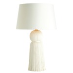 Tassel Table Lamp - Ivory