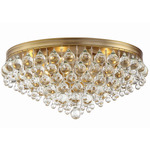 Calypso Ceiling Light - Vibrant Gold / Clear