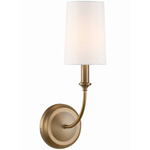 Sylvan Tall Wall Sconce - Vibrant Gold