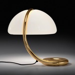 Serpente Table Lamp - Gold / Opal
