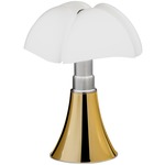 Minipipistrello Table Lamp - Gold / Opal