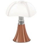 Minipipistrello Table Lamp - Copper / Opal