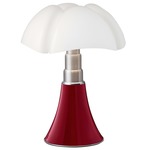 Minipipistrello Table Lamp - Purple Red / Opal