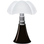 Pipistrello LED Table Lamp - Dark Brown / Opal