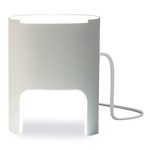 Civetta Table Lamp - White / White