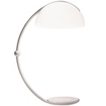 Serpente Floor Lamp - White / Opal