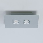 Polifemo Surface Mount Downlight - Metallic Grey