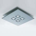 Polifemo Surface Mount Downlight - Metallic Grey