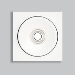 Marc Semi-Recessed Ceiling Light - White