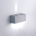 Mini D9 1-Light Wall Light - Metallic Grey